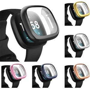 For Fitbit Versa 3 Smartwatch Cover TPU Watch Case Screen Protector Shock-proof - Picture 1 of 15