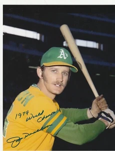 JOHN DONALDSON  OAKLAND A'S  1974 WORLD CHAMPIONS  ACTION SIGNED 8x10 - Picture 1 of 1