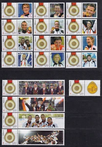 China PRC 2008 Mi. 3992 A 17 x with decorative field ** MNH of the German Olympic Champion - Picture 1 of 1