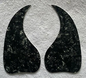 2pcs For Gibson J-45 Acoustic Guitar Self Adhesive Pickguard,Black Pearl - Picture 1 of 3