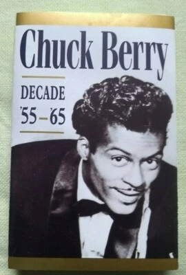 Chuck Berry ‎– Chuck Berry's  Decade 55 65  Cassette Tape audio. Bought at gig ! - Image 1 of 4