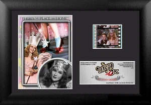 The Wizard of Oz Glinda Good Witch 35mm Film Cell Minicell Display New - Picture 1 of 3
