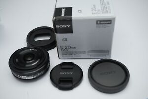 Sony e-mount 20mm f2.8 ultra-wide prime lens (SEL20F28) PANCAKE Lens