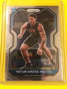 🔥🔥2020 Panini Prizm YETUR GROSS-MATOS Rookie Base RC #366 Panthers - Picture 1 of 2