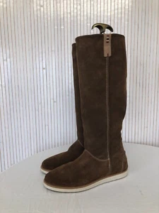 Bottes plates Napapijri Daim marron Pointure 39 Confortables - Imagen 1 de 12