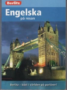 ENGELSKA PA RESAN - SWEDISH ENGLISH PHRASEBOOK - BERLITZ AS NEW free post SYDNEY - Picture 1 of 1