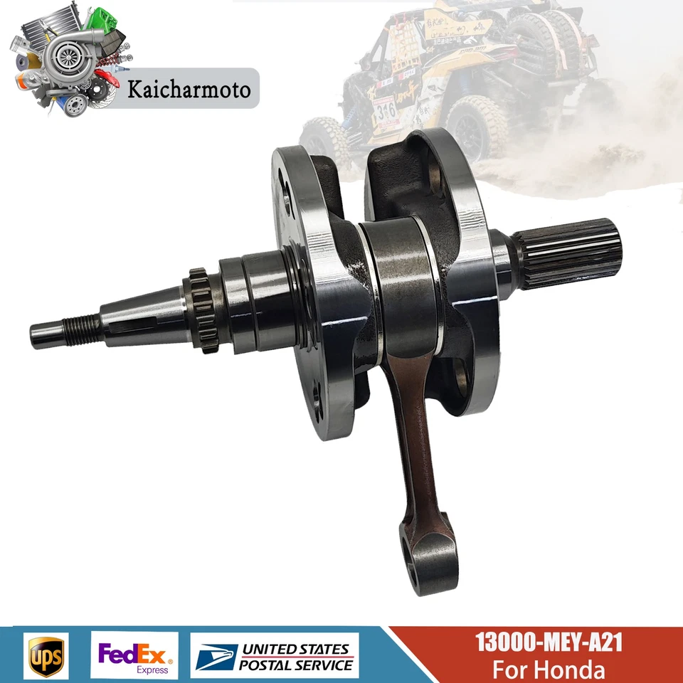 Подлинный Honda коленчатый вал 06-14 TRX450 R ER кривошипно-шатунный соединитель стержень #S166 B - Изображение 1 из 4