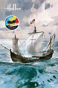 HEL56816 - Heller 1:75 - Pinta Sailing Ship - Picture 1 of 1