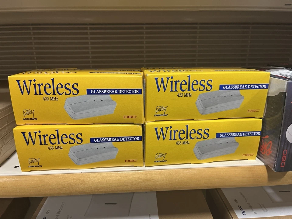 Wireless Glassbreak Detector for Alexor, Impassa and PowerSeries DSC WLS922L-433 - Image 1 of 1