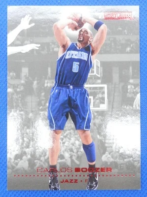 Tarjeta de baloncesto Skybox Carlos Boozer #160 2008 #'d 13/50 rara con impresión en papel de rubí Foto 1 de 2