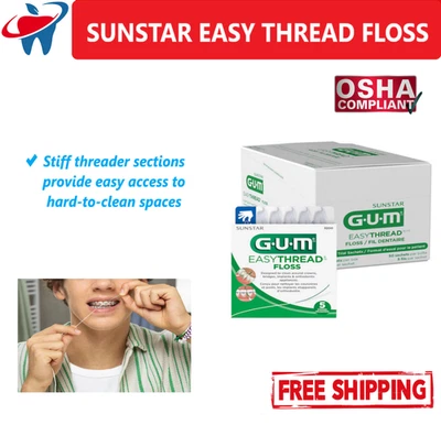 Dental SUNSTAR EASY THREAD HILO DENTAL Ortho EasyThread hilo dental muestra de paciente 50 env/bx Foto 1 de 2