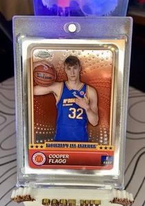 2024 Topps Chrome McDonalds All American Cooper Flagg #78 LIMITED INSERT - Picture 1 of 5