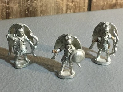 A32621 RAL PARTHA MINIATURAS METAL 3 PK GUERRERO ALADO SOLDADO ÁNGEL D&D Foto 1 de 4
