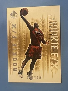 2000-01 SP Auténtico Novato F/X/1250 Mateen Cleaves #104 Rookie RC - Imagen 1 de 2