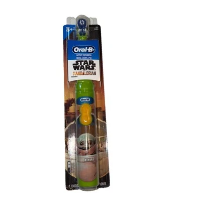 Oral-B Kids Electric Toothbrush Star Wars Mandalorian Battery Powered New Sealed - Image 1 of 2