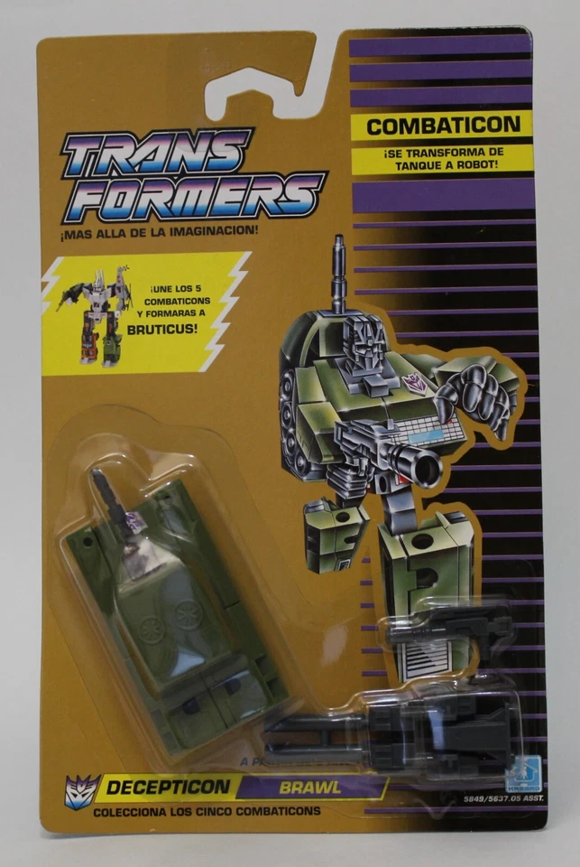 1990 Transformers G1 BRAWL in Euro Classic SEALED Golden Card Combaticon VHTF - Image 1 of 4