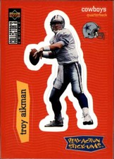 1997 Collector's Choice Stick-Ums Football Card Pick