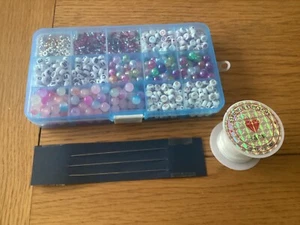 Brand New in segmented plastic case. Kit of beads etc for jewellery making - Picture 1 of 7