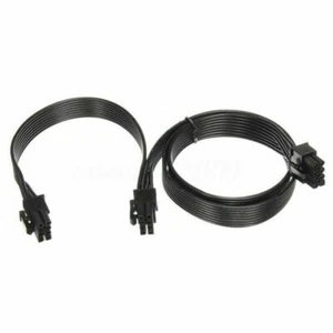 8 Pin to DUAL 8 (6+2) PCI-e GPU Cable for EVGA, Silverstone Modular Power Supply - Picture 1 of 6