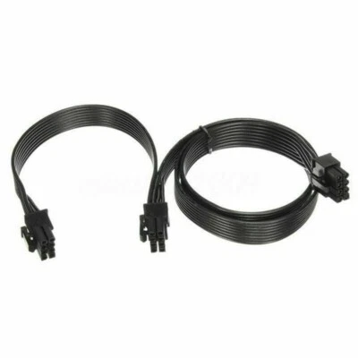 8 Pin to DUAL 8 (6+2) PCI-e GPU Cable for EVGA, Silverstone Modular Power Supply - Image 1 of 4