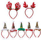  7 Pcs Christmas Hair Accessories Headwear Sequins Band Antlers