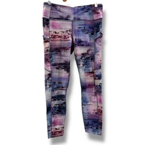 Apretado Lululemon Fast Free 7/8 II *Nulux 25" en Sunrise Silhouette Multi Talla 10 - Imagen 1 de 8