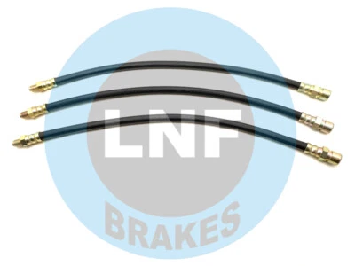 Dkw 3=6 Auto Union 1000 1000S Sport Brake Hose Front Rear Set 1957-1962 - Image 1 of 2