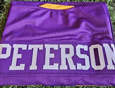 CAMISETA PERSONALIZADA FIRMADA POR ADRIAN PETERSON AUTOGRAFIADA DE LOS MINNESOTA VIKINGS CERTIFICADO DE AUTENTICIDAD JSA Foto 1 de 2