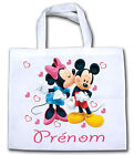Sac Shopping Cabas Minnie Mickey Personnalise Avec Prenom
