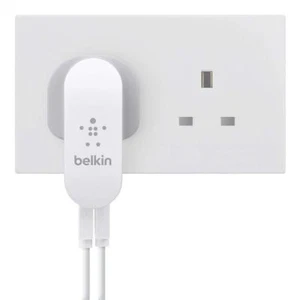 Belkin Dual USB Port AC Wall charger 20W 4.2amp for Smartphones & Tablets UK - Picture 1 of 4