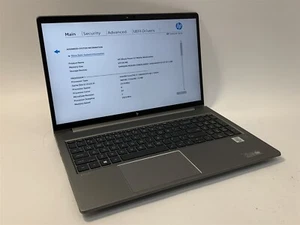 15.6" HP ZBook Power G7 Laptop i7-10850H 2.7GHz 512GB SSD 64GB RAM T2000 WIN 11 - Picture 1 of 9