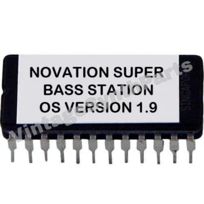 Novation Super Bass Station - Latest OS V 1.9 Eprom Upgrade Update Firmware Chip - Bild 1 von 2