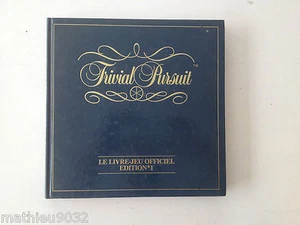 Livre trivial Pursuit Le livre jeu offiiciel edition n°1 Edition genius 1987 - Imagen 1 de 4