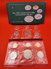 1993 P&D Mint Set Uncirculated US W/ COA (10 Coin Set), Combined Shipping Avail