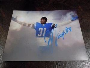 FOTO 8X10 DE LEONES AUTOGRAFIADOS POR KERBY JOSEPH CON CERTIFICADO DE AUTENTICIDAD - Imagen 1 de 1