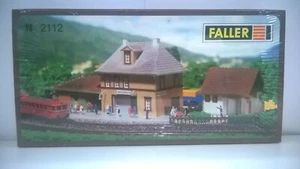 FALLER scala N 2112 Stazione Waldkirch due edifici in scatola di montaggio - Imagen 1 de 3