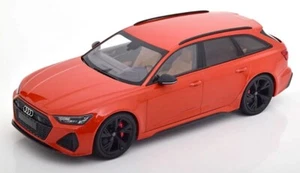 Minichamps Audi RS 6 Avant 2019 Orange metalli 1:18 155018012 - Zdjęcie 1 z 1