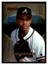 1996 Bowman's Best Lee Daniels #117   Atlanta Braves