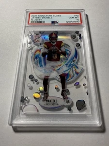 2024 Topps Signature Class #F-2 Jayden Daniels Fluidity PSA 10 GEM MINT - Picture 1 of 3