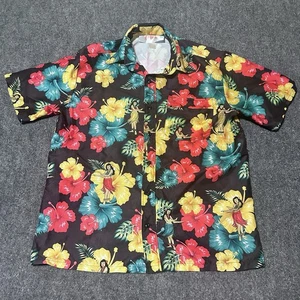 Ace Ventura Large Pet Detective Hawaiihemd mit Knopfleiste und Blumenmuster für Herren Jim Carrey - Bild 1 von 9