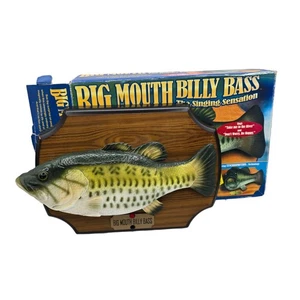 1999 Big Mouth Billy Bass The Singing Sensation getestet funktioniert *lesen mit Box - Bild 1 von 19