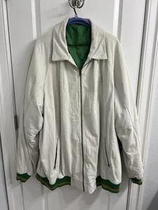 Nike Destroyer Jacket LeBron SVSM High School Suede Leather Jacket Size 4XL - Picture 1 of 9