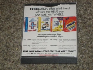 CD-ROM software vintage pronto soccorso per Windows 95 Windows Stellar IBM Cyber Media - Foto 1 di 5