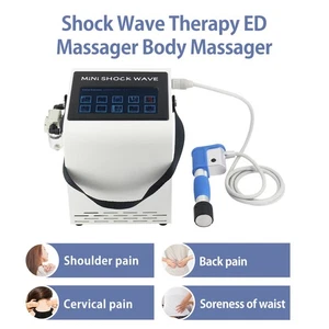 ED Shockwave Therapy Machine Pain Relief Pneumatic Shock Wave ED Treatment USA - Picture 1 of 9