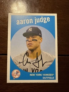 Carta 25° anniversario 2025 Topps Heritage Aaron Judge #H25-8 SP - Foto 1 di 5