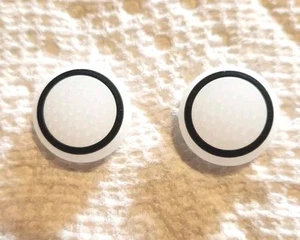 Universal PS Portal Thumbstick Joystick GLOW IN DARK Grips Steamdeck White Black - Picture 1 of 8
