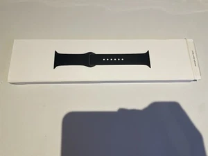 Apple Midnight Sport Band do Apple Watch 45mm do serii 7 8 9 SE Rozmiar S / M / L - Zdjęcie 1 z 2