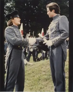North and South TV Patrick Swayze James Read Cadets Vintage 8x10 Color Photo - Picture 1 of 1