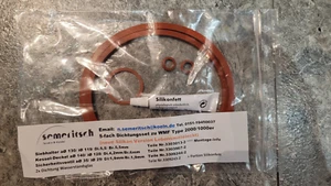 Dichtungsset 5 zu WMF Wand-Kaffeemaschine Typ2000 alle BJ+1000 Blitz ab BJ 1969 - Bild 1 von 19