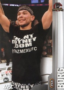 2015 TOPPS UFC CHAMPIONS DEBUT ROOKIE RC RAY BORG #197